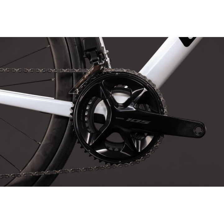 Cube Attain C:62 SLX metallicwhite´n´black 2027
